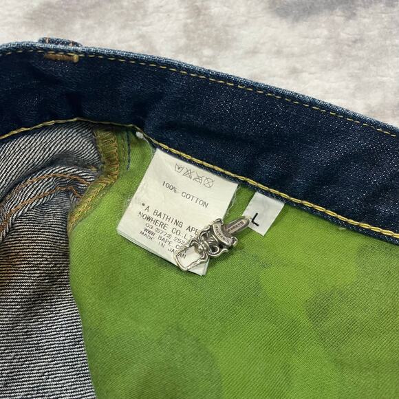 Authentic Bape 2000’s Crown Jorts 34 - Picture 5 of 6